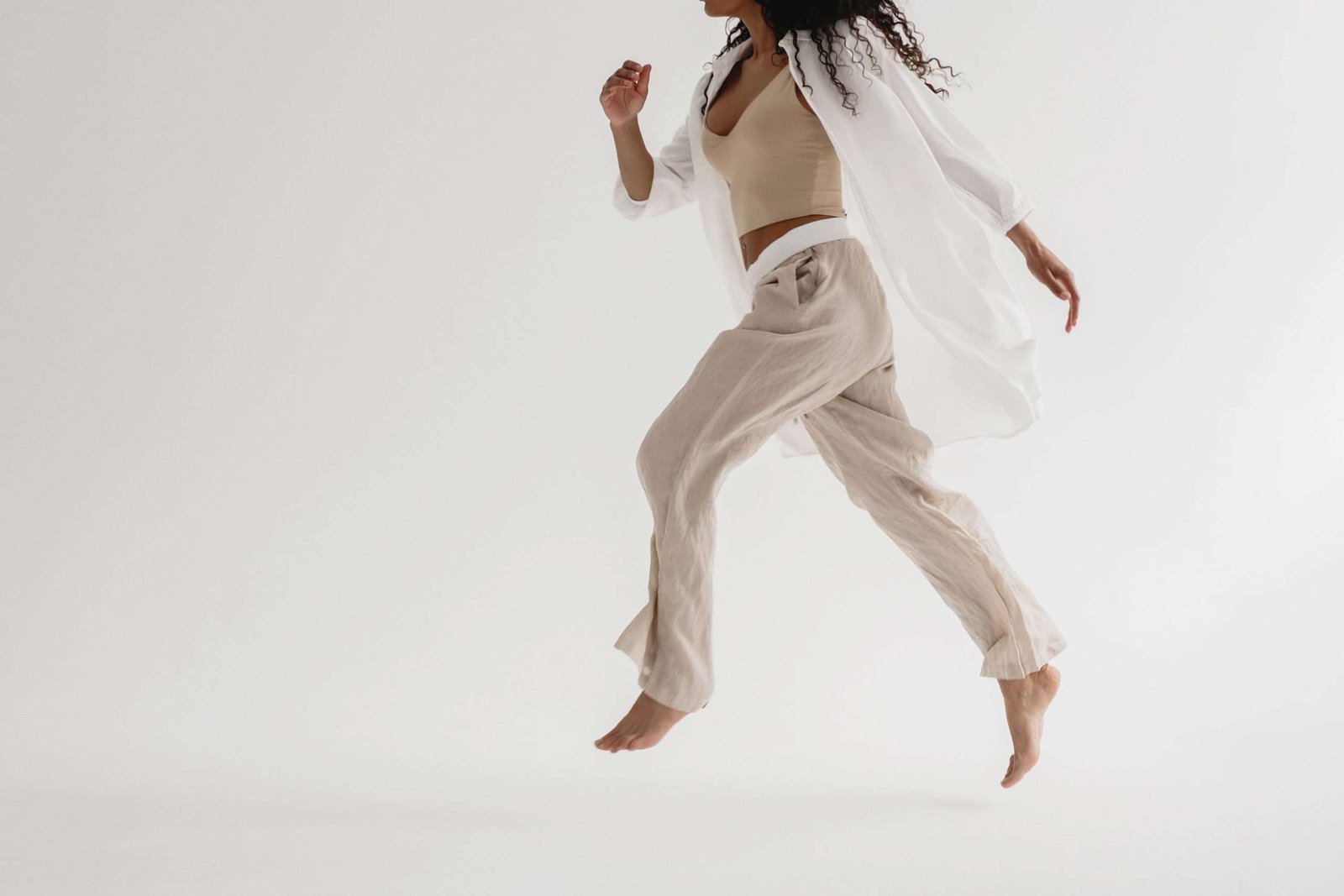 Self-doubt getting in the way of manifesting Woman running